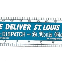 Post-Dispatch Globe-Democrat Plastic Ruler (b).jpg